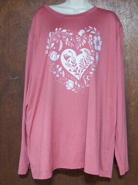 Women's long sleeve tee-shirt, Size 5 X